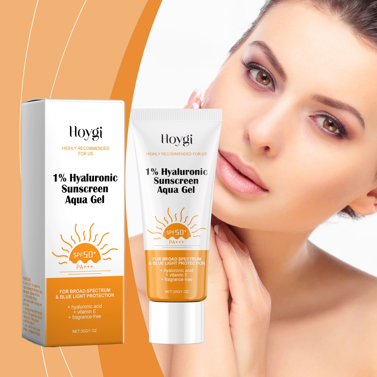Hoygi Hyaluronic Acid Protective Cream Outdoor Military Training Facial Body Skin Isolation Moisturizing Breathable Protective Lotion