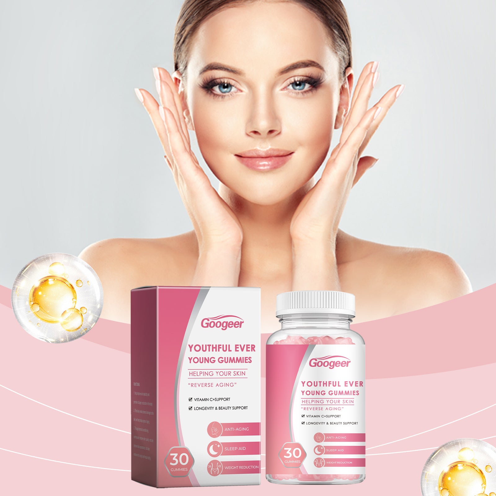 Googeer Collagen Gummy Skin Treatment