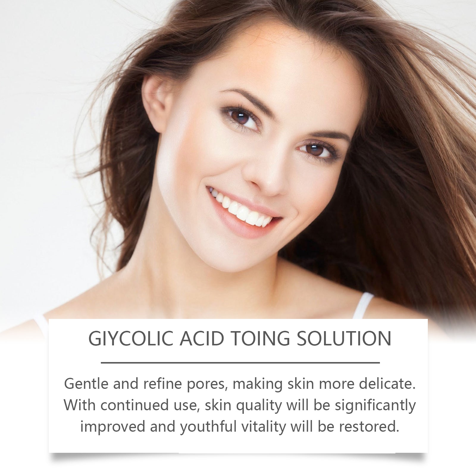 Glycolic Acid 7% Moisturizing Toner, Remove Acne, Improve Skin Condition And Rejuvenate Skin Toner Essence