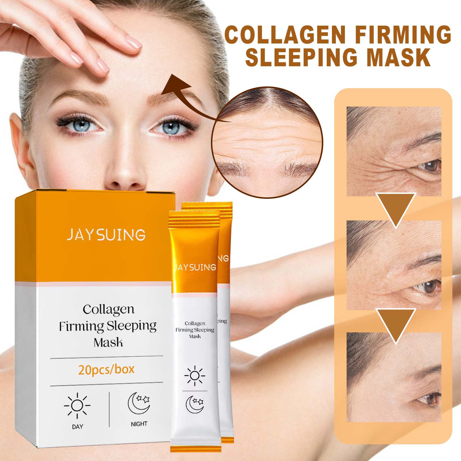 Collagen Moisturizing Mask For Hydrating, Firming, Moisturizing And Smoothing Facial Skin