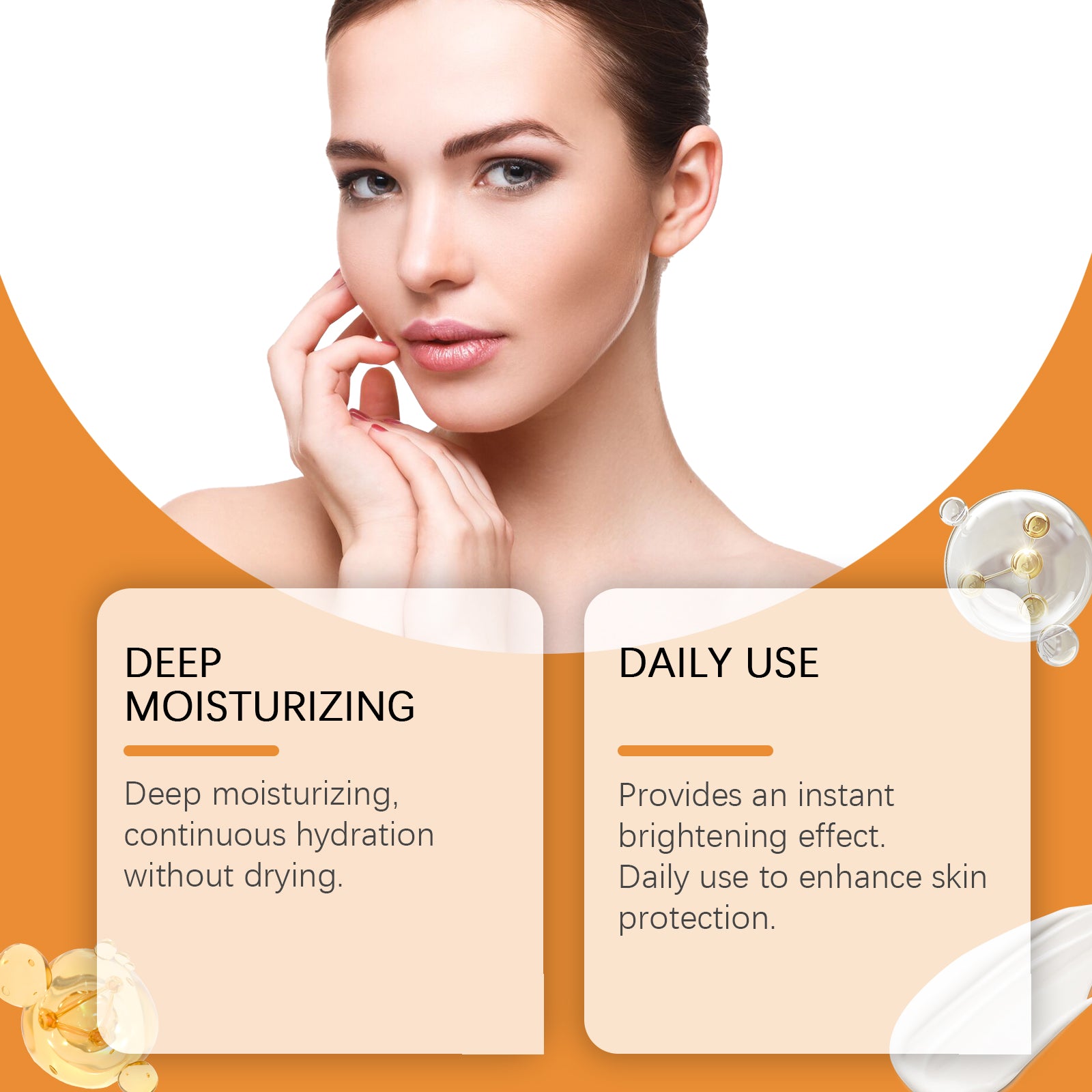 Hoygi Hyaluronic Acid Protective Cream Outdoor Military Training Facial Body Skin Isolation Moisturizing Breathable Protective Lotion