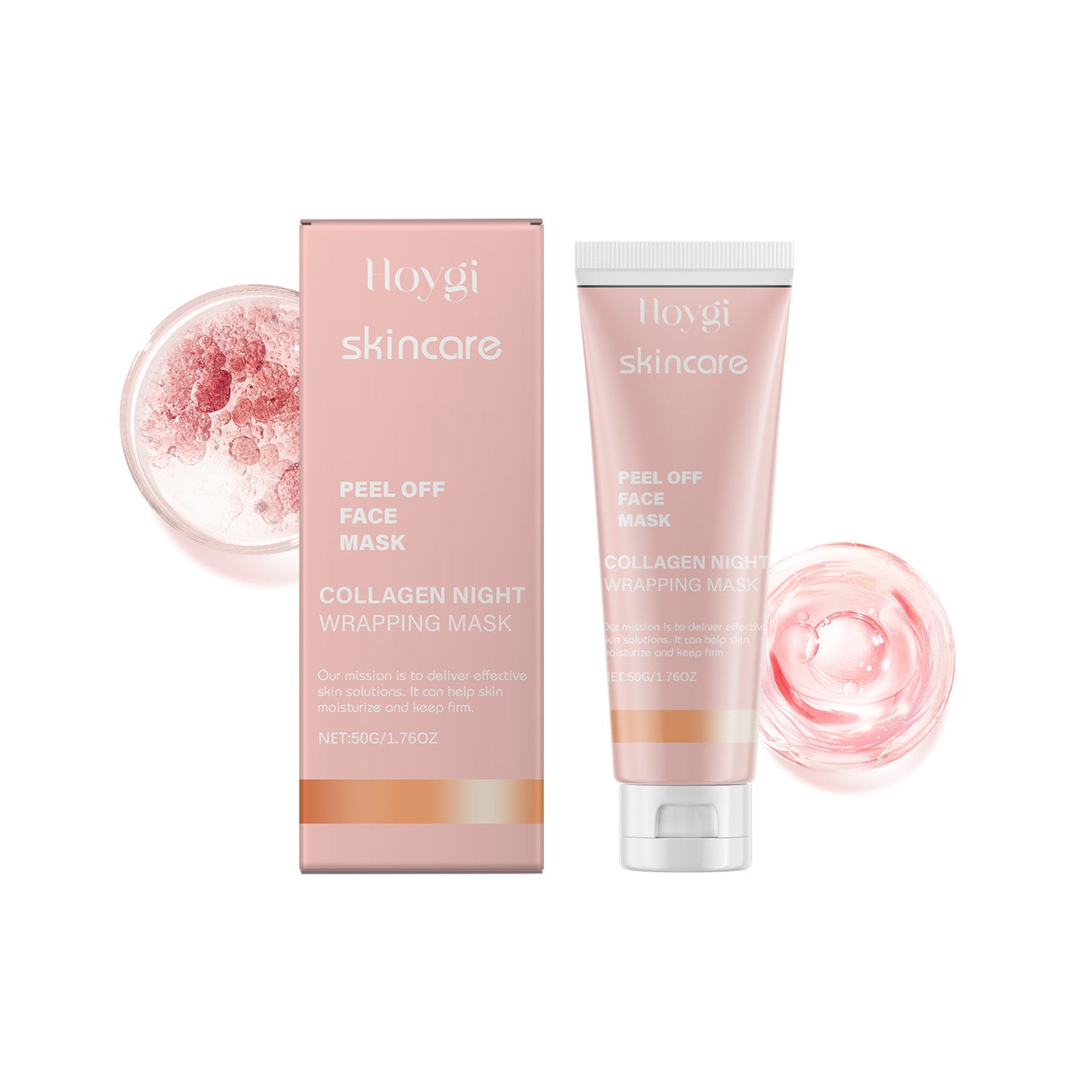 Collagen Tear Mask Gentle Exfoliating, Hydrating, Nourishing And Firming Skin Mask