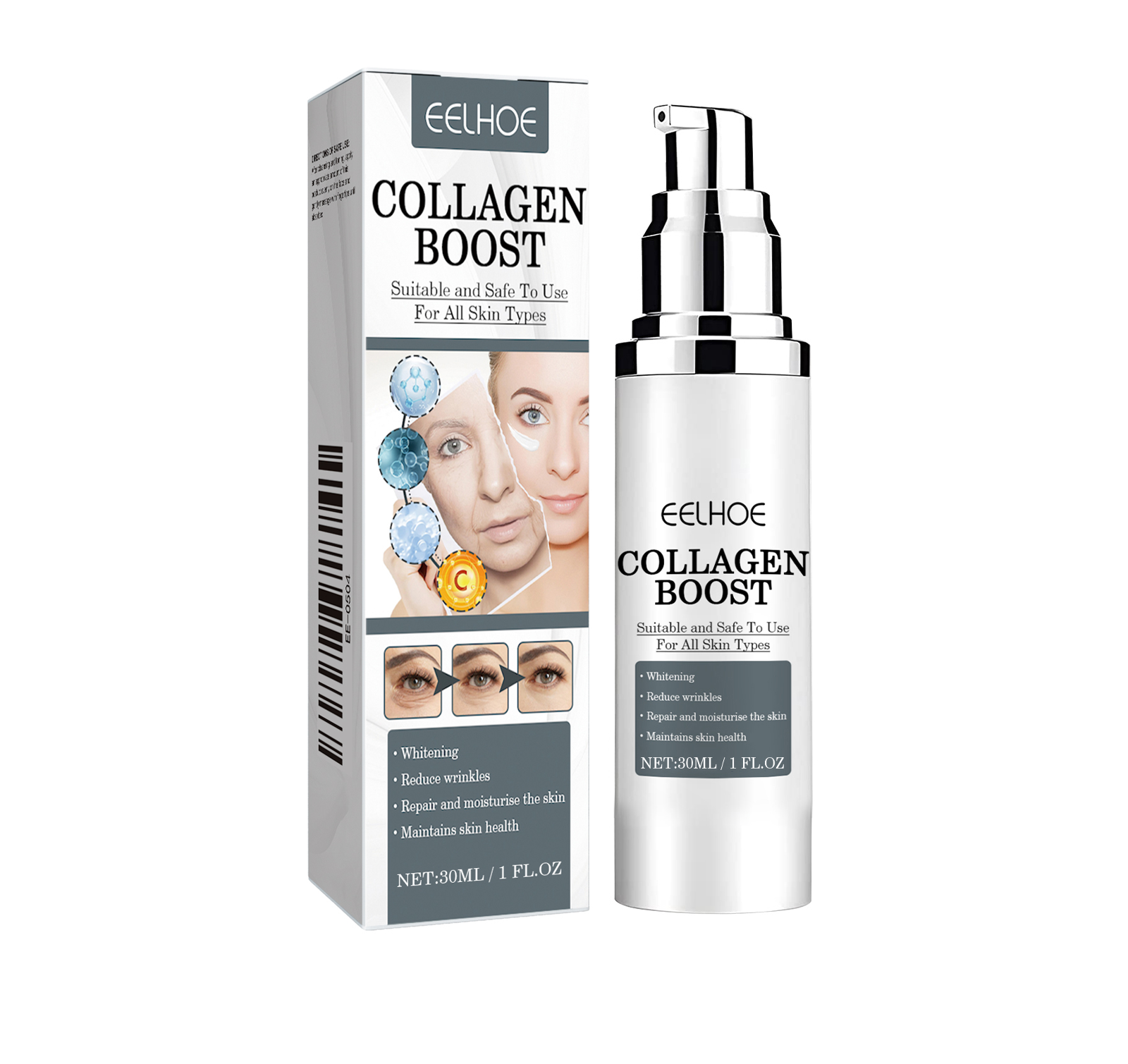 EELHOE Collagen Cream Collagen Moisturizes And Hydrates Fine Lines, Moisturizes And Tightens Skin